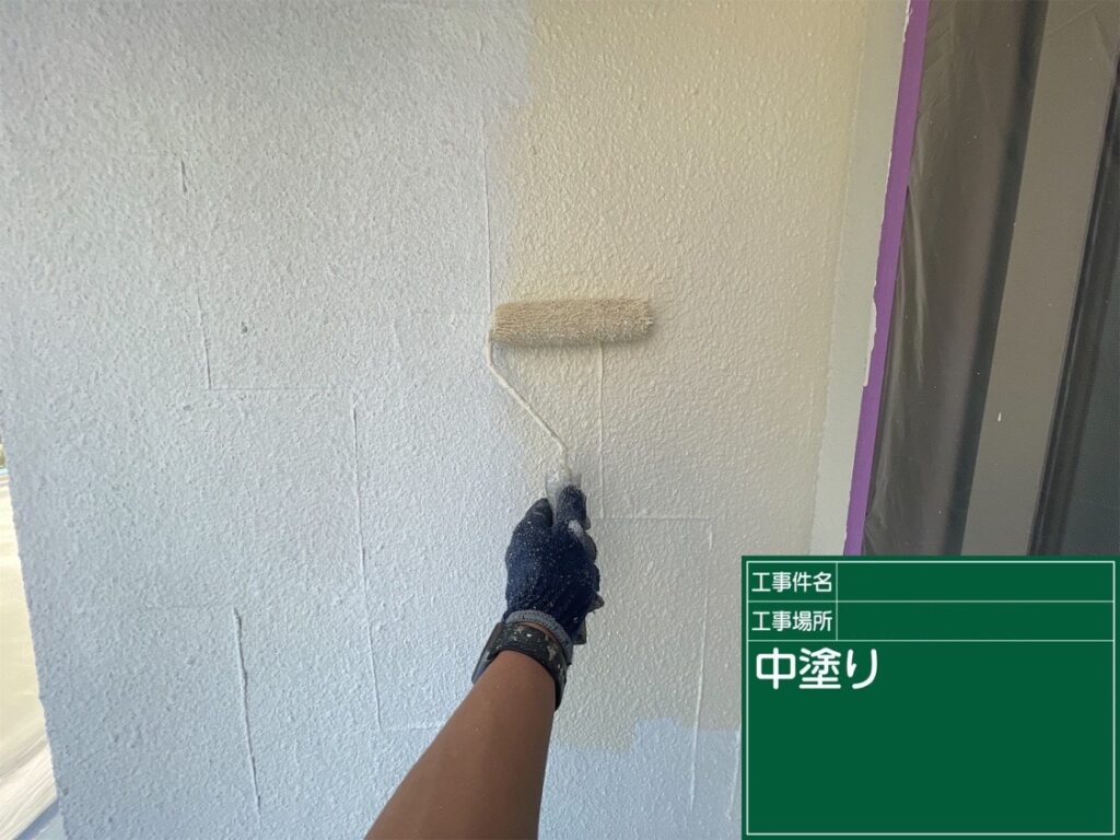 外壁塗装工事　エスケー化研　エスケープレミアム無機